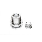 Bloque de ajuste roscado TA Technix, eje delantero, fabricado en EVOGWOP01 para Opel Astra F, -CC, -Cabriolet, Kadett E, -CC, -Cabriolet (GFOP01VA)