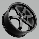 Llanta Fox Racing PF5 BLACK 7.5×17″ 5×112 ET40 CB66.6