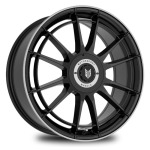 Llanta Fox Racing VR4 SATIN BLACK LIP POLISHED 7.5×19″ 5×108/5×112 ET40 CB73.1