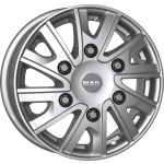 Llanta MAK DELIVER Silver 6.5×16" 6×180 ET68 CB130.1