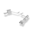 Fox Exhaust Silenciador trasero derecho/izquierdo para Mercedes Clase E W211 - 2x88x74 tipo 32 derecho/izquierdo