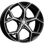 Llanta Momo RF-09 Matt Black Polished 8.5×20" 5×112 ET38 CB66.6