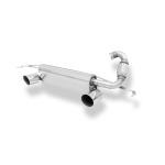 Fox Exhaust Renault Twingo III 4 puertas - Silenciador trasero BCM con salida transversal derecha/izquierda, incluye tubo flexible - 1x80 tipo 14 derecha/izquierda - Imagen 3
