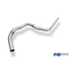 Fox Exhaust Tubo de repuesto del presilenciador del eje trasero rígido del VW Golf VII Facelift para modelos sin OPF