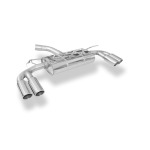 Fox Exhaust VW Golf VII - Suspensión independiente, silenciador trasero derecho/izquierdo - 2x80 Tipo 16 derecho/izquierdo