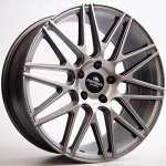 Llanta Forzza Galaxy Gun Metal 11.0×20″ 5×120 ET37 CB74.1