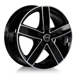 Llanta Avus Ac-V51 Black 7.0×17″ 5×120 ET55 CB65.1