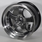 Llanta Forzza Flamber Hyper Black 9.5×18″ 5×114 ET20 CB74.1