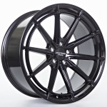 Llanta Forzza Vega Gloss Black 8.5×20″ 5×112 ET25 CB66.45